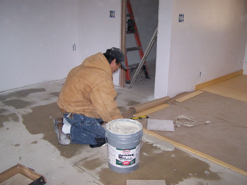 Nail salon job by Hong's General Construction