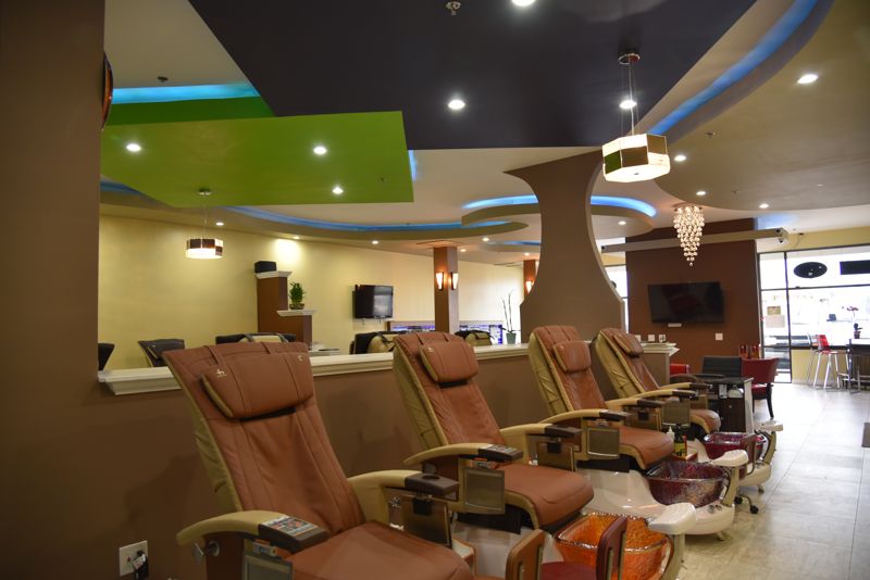 Nail salon job by Hong's General Construction